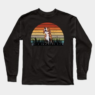 Vintage Outdoor Beagle Long Sleeve T-Shirt